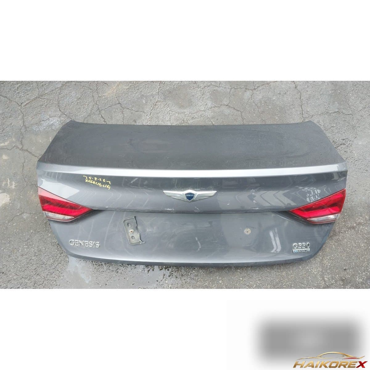 Hyundai Genesis DH 2016 — крышка багажника