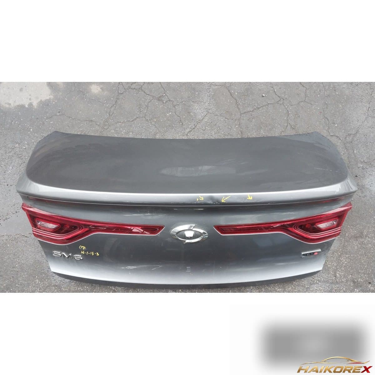 Renault Samsung SM6 2017 — крышка багажника