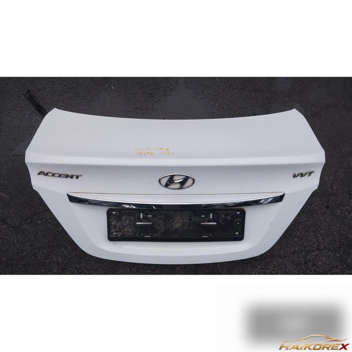 Hyundai Accent RB 2015 — крышка багажника