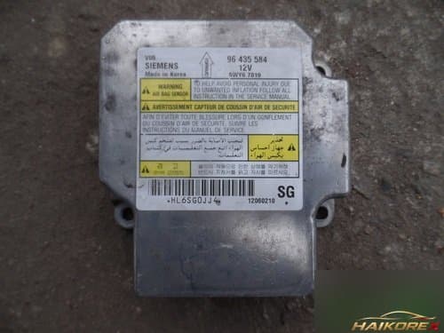 Блок управления подушками безопасности Tosca P96435584