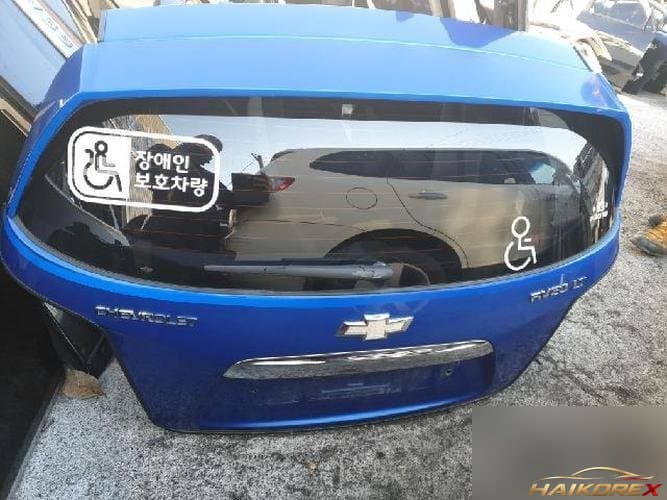Chevrolet Aveo 2014 — крышка багажника