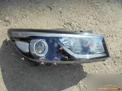 Фара передняя левая LED 8-контактная 92102A9020