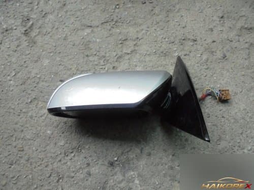 Боковое зеркало левое, электрический привод, складное, LED повторитель, память, IMS, Ultra Silver (13 контактов)