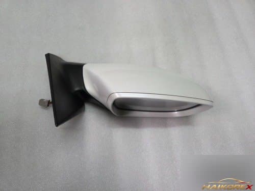 Боковое зеркало правое 876203S240-DS, электрическое, с подогревом и LED, белое