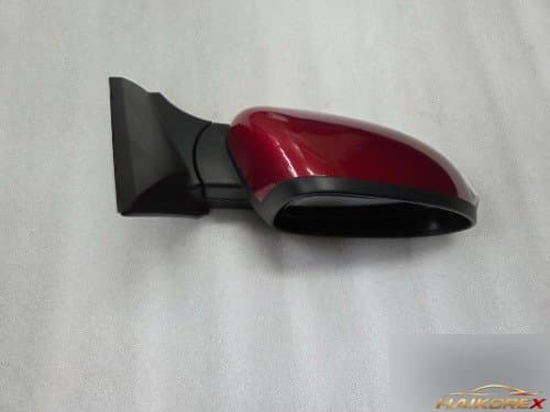 Боковое зеркало правое (8 контактов) электрофолд LED GCS Velvet Red