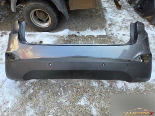 Накладка заднего бампера Tucson IX, верхняя 866112S000 + нижняя 866122S000, датчик 4 отв., класс B (потёртости)