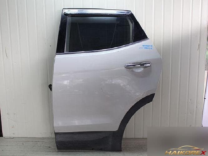 Hyundai Santa Fe 2013 — дверь задняя левая