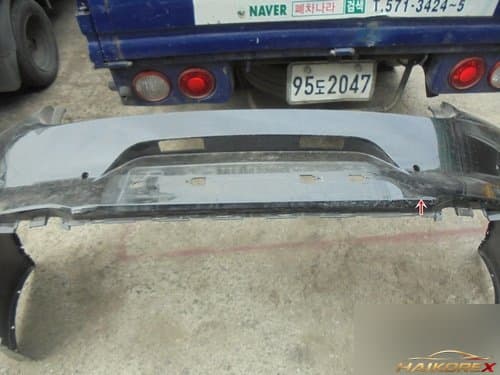 Накладка заднего бампера верхняя K8 86611L8000 86611L8001 (4 отверстия под датчик)