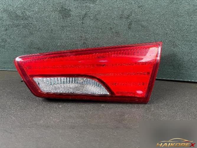 Kia Forte 2011 — задняя крышка багажника (белая) 1