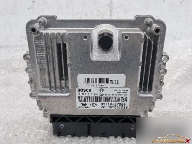 Hyundai Tucson 2006 — блок управления двигателем ECU 39110-27280