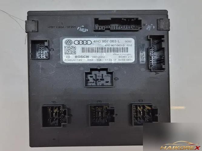 Audi A8 2007 — блок управления ETACS/BCM 4H0907063L