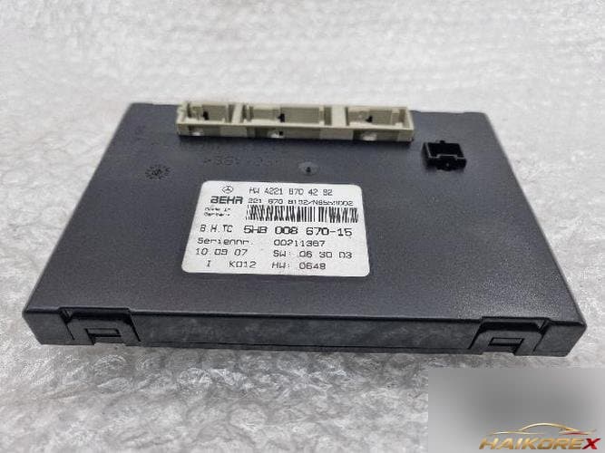 Mercedes-Benz S-Class 2008 — модуль кондиционера A2218704292