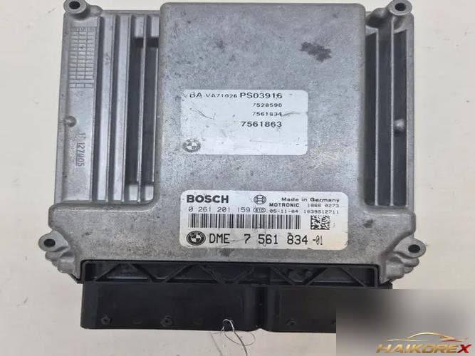 BMW 3 series 2010 — блок управления двигателем (ECU) 756183401