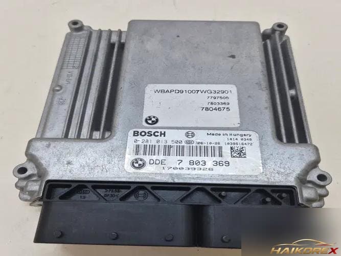 BMW X-Series 2008 — блок управления двигателем ECU 7803369