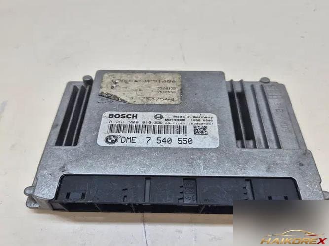 BMW 7 Series 2003 — блок управления двигателем ECU 7540550