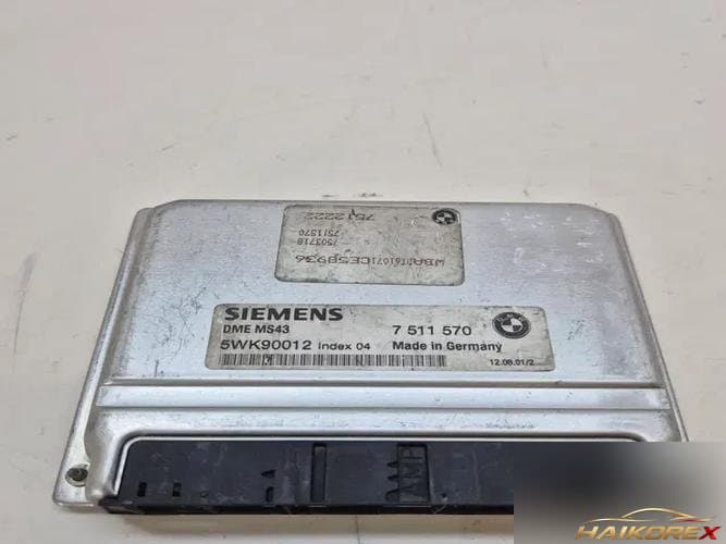 BMW 5-серия 2001 — блок управления двигателем ECU 7511570