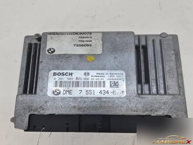 BMW 7-Series 2003 — блок управления двигателя ECU 755143401