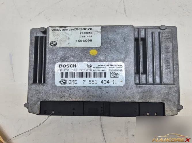 BMW 7 Series 2003 — блок управления двигателя ECU 755143401 1