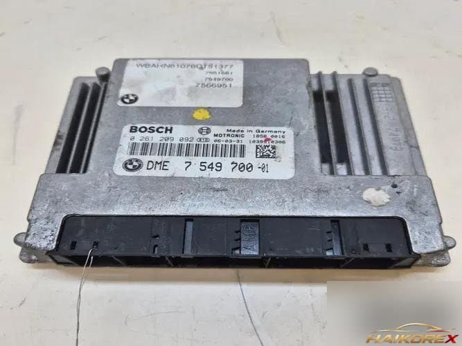 BMW 7-series 2003 — блок управления двигателя ECU 754970001