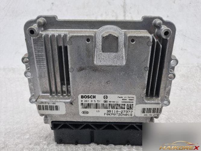 Kia Sportage 2009 — блок управления двигателем ECU 39110-27377