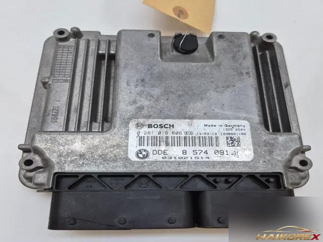 BMW 5 Series 2010 — блок управления двигателя (ECU) 857409101 5