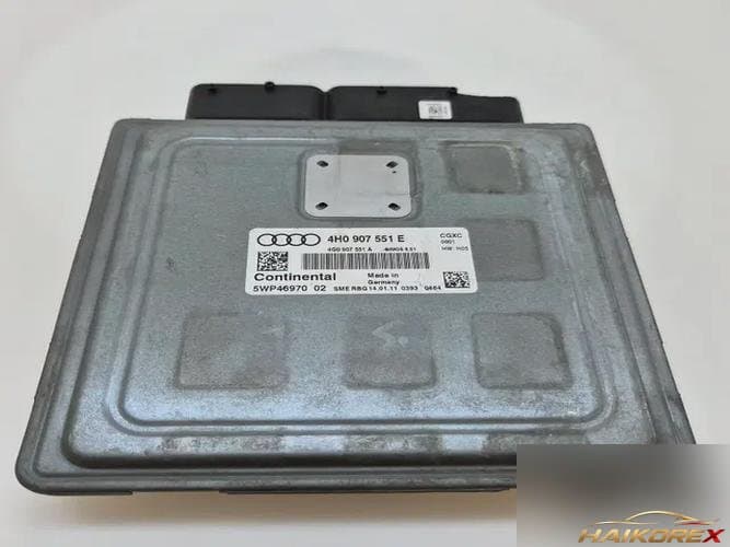 Audi A8 2007 — блок управления двигателем ECU 4H0907551E