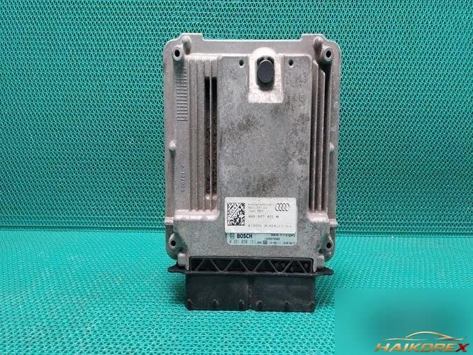 Audi A8 2015 — блок управления двигателем ECU 4H0907401M