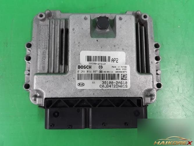 Kia Pride 2008 — блок управления двигателем ECU 391002A610