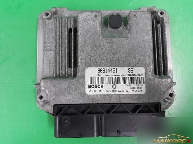 Daewoo Tosca 2007 — блок управления двигателем ECU 96814451