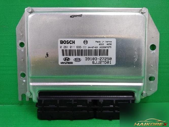 Hyundai Tucson 2004 — блок управления двигателя ECU 3910327250