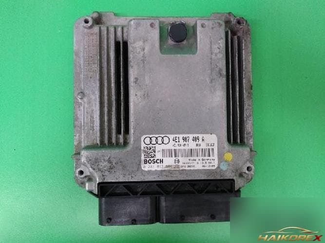 Audi A8 2007 — блок управления двигателем ECU 4E1907409A