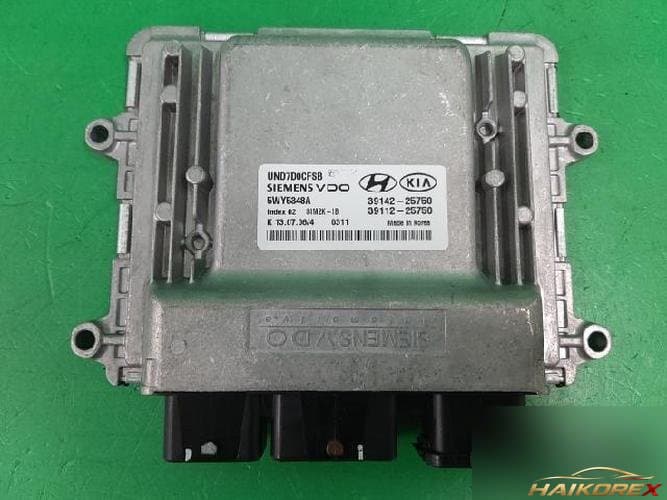 Kia Carens 2007 — блок управления двигателем ECU 3911225750 3