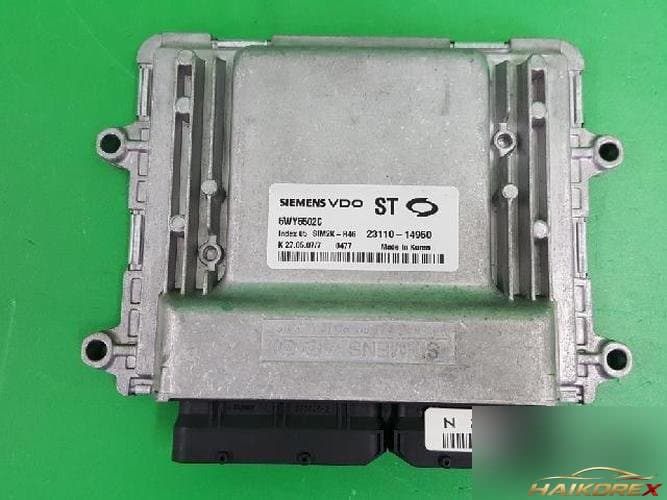 Renault SM5 2007 — блок управления двигателем (ECU) 2311014950 8