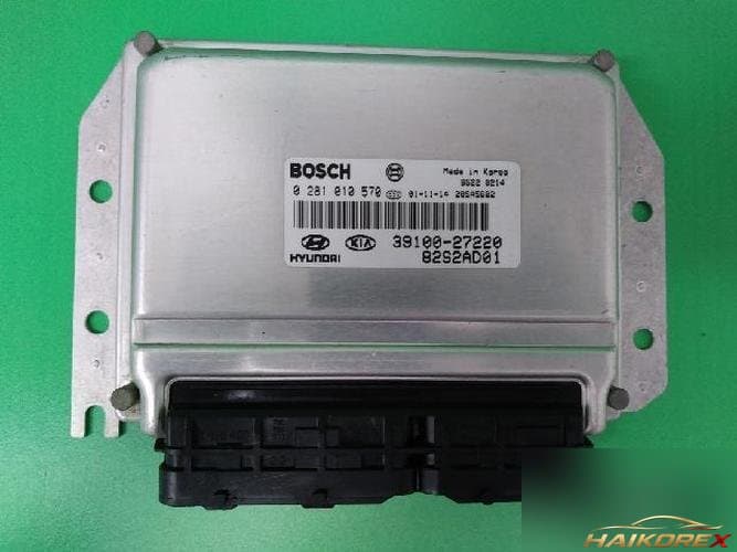 Hyundai Santa Fe 2001 — блок управления двигателем ECU 3910027220