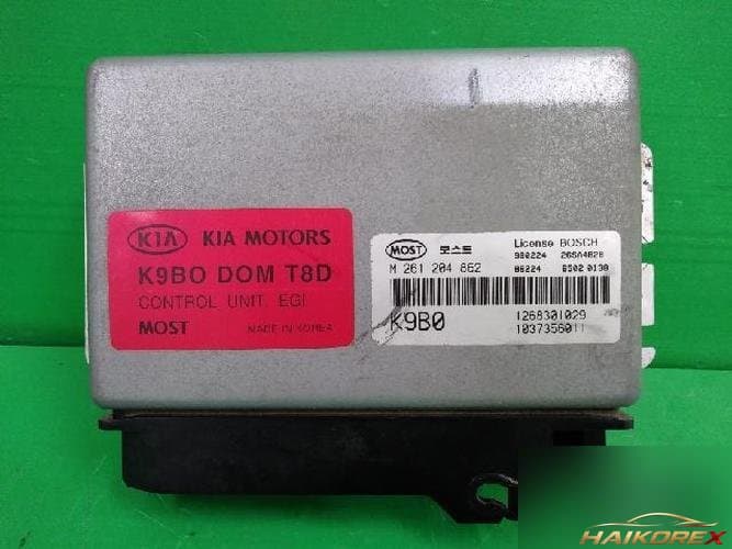 Kia Credos 1999 — блок управления двигателем ECU 0K9B018881