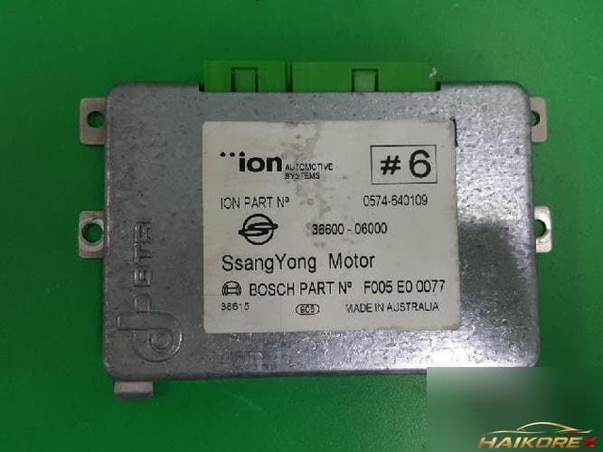 KG Mobility Rexton 2004 — блок управления двигателем ECU 3660006000