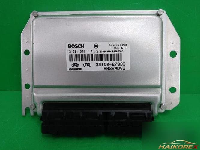 Hyundai Santa Fe 2003 — блок управления двигателем ECU 3910027933
