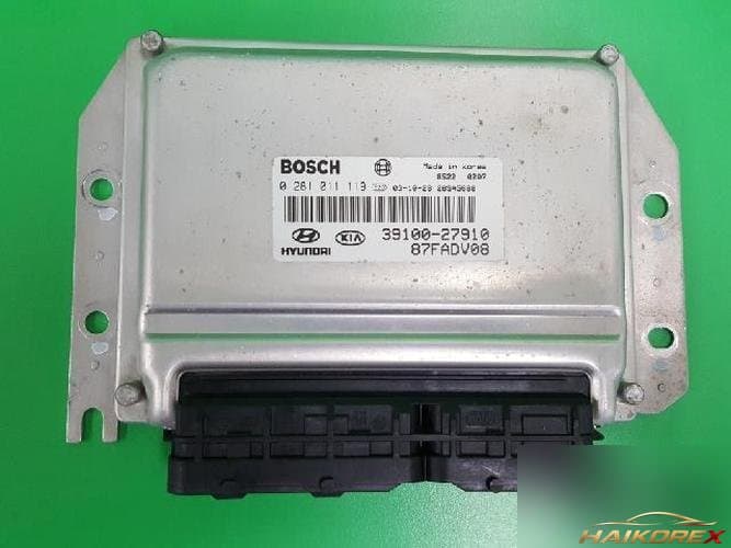 Hyundai Trajet 2004 — блок управления двигателем ECU 3910027910
