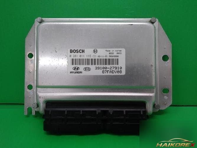 Hyundai Trajet 2004 — блок управления двигателем ECU 3910027910