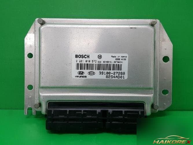 Hyundai Santa Fe 2002 — блок управления двигателя ECU 39100-27260