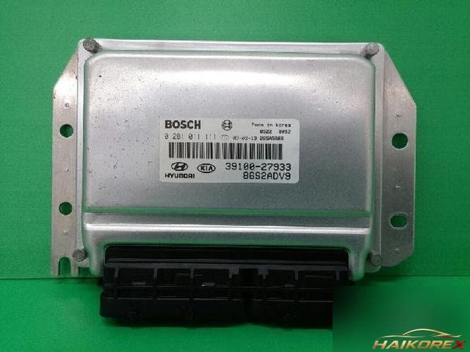 Hyundai Santa Fe 2003 — блок управления двигателем ECU 3910027933