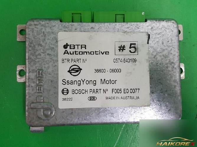 KG Mobility Rexton 2003 — блок управления коробкой передач TCU 3660006000