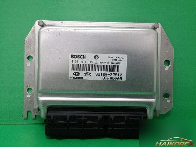 Hyundai Trajet 2003 — блок управления двигателем ECU 3910027910