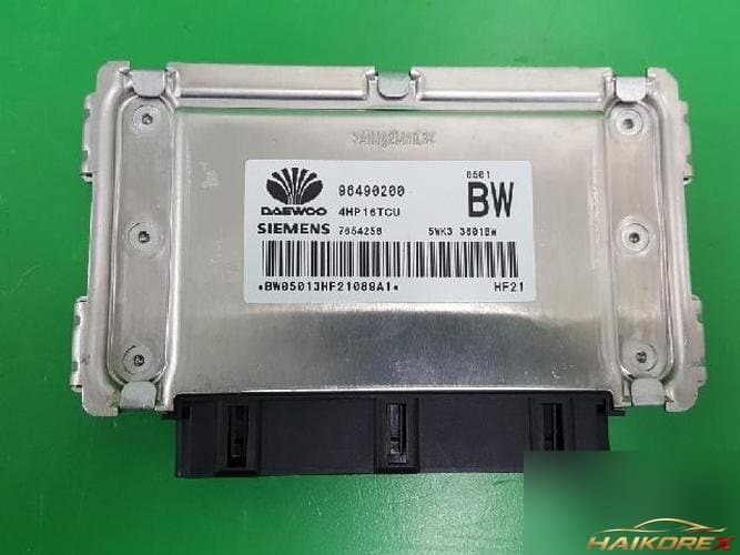 Daewoo Lanos 2006 — блок управления TCU 96490200