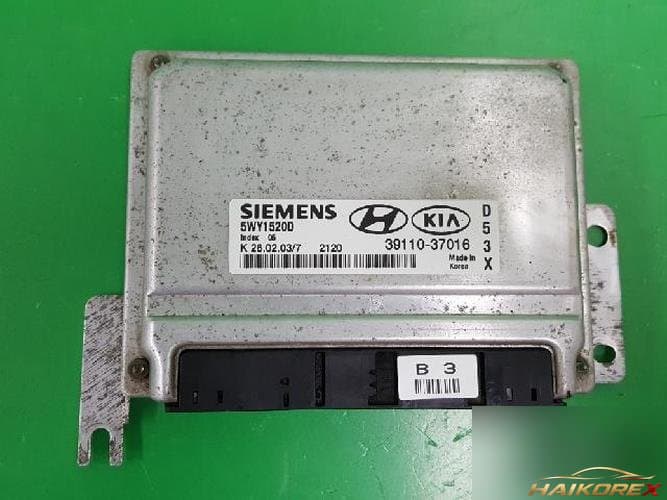 Hyundai Granzer 2003 — блок управления двигателем 39110-37016