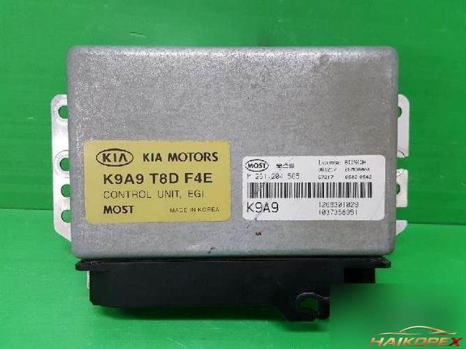 Kia Credos 1997 — блок управления двигателем (ЭБУ) 0K9A918881