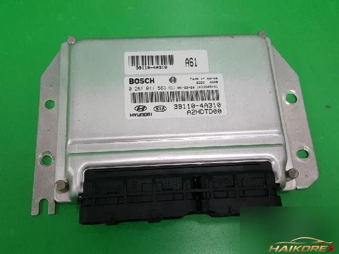 Hyundai Porter 2005 — блок управления двигателем ECU 39110 4A310
