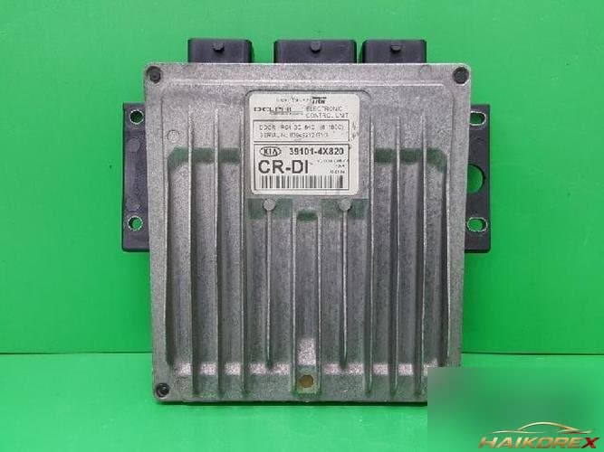 Kia Carnival 2006 — блок управления двигателем ECU 39101 4X820