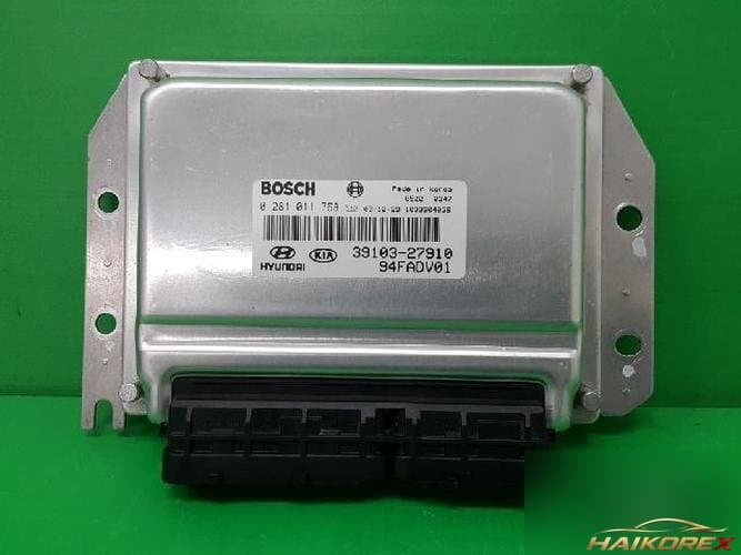 Hyundai Trajet 2004 — блок управления двигателем ECU 39103 27910