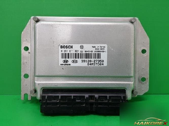 Kia Carens 2002 — блок управления двигателем ECU 39120-27350